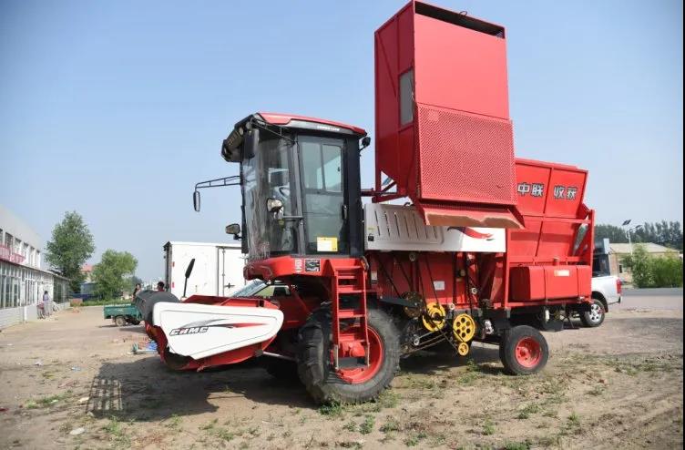 鄭麗艷:從未見(jiàn)過(guò)像中聯(lián)收獲花生機(jī)這么“容易”的賺錢工具